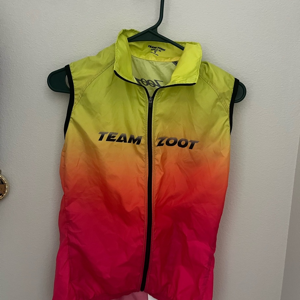 Zoot Gradient Sleeveless Vest in Yellow and Pink